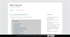 Desktop Screenshot of kibay.de